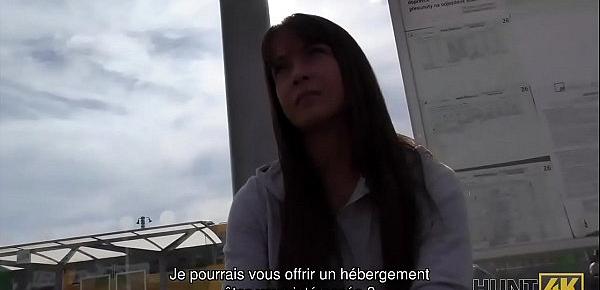  HUNT4K. Hunter aide les adolescents à louer une chambre et frappe des colleen pour cela